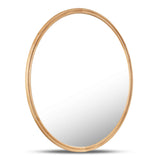 Alcott Oak Round Small Mirror