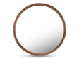 Alcott Walnut Large Round Mirror by MOES at Eve Furniture