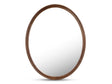 Alcott Walnut Oval Mirror by MOES at Eve Furniture