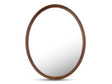 Alcott Walnut Oval Mirror by Moe's Home at Eve Furniture