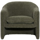 Alda Chair, Green by Dovetail at Eve Furniture