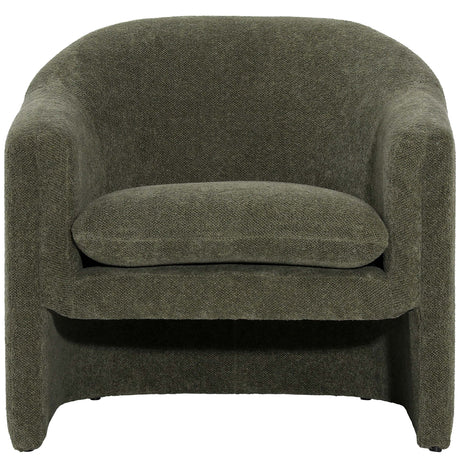 Alda Chair, Green by Dovetail at Eve Furniture