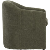 Alda Chair, Green by Dovetail at Eve Furniture