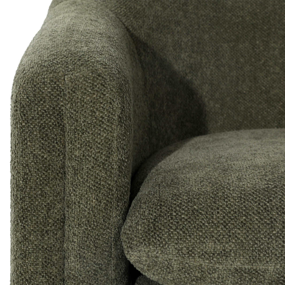 Alda Chair, Green by Dovetail at Eve Furniture