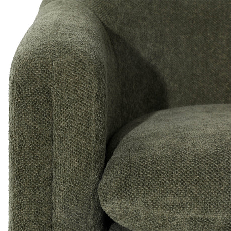 Alda Chair, Green by Dovetail at Eve Furniture