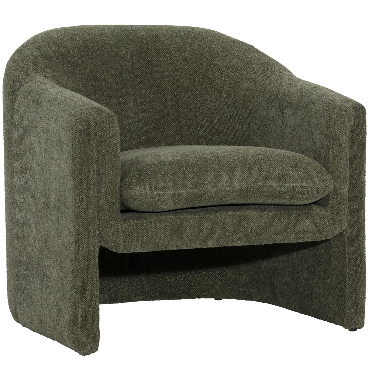 Alda Chair, Green by Dovetail at Eve Furniture