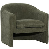 Alda Chair, Green by Dovetail at Eve Furniture