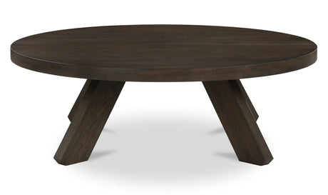 Alden Coffee Table Cool Brown by Moe's Home at Eve Furniture