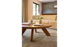 Alden Coffee Table Natural Oak by Moe's Home at Eve Furniture