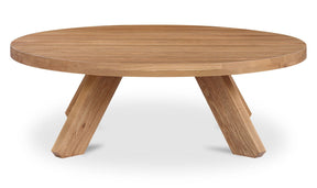 Alden Coffee Table Natural Oak by Moe's Home at Eve Furniture
