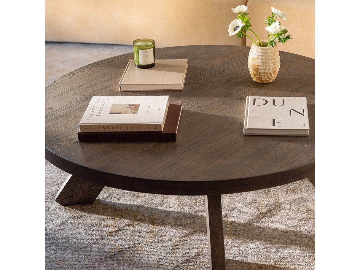 Alden Cool Brown Coffee Table by Moe's Home at Eve Furniture