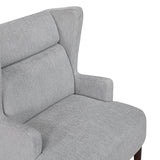 Alden Gray Accent Chair by Homelegance at Eve Furniture