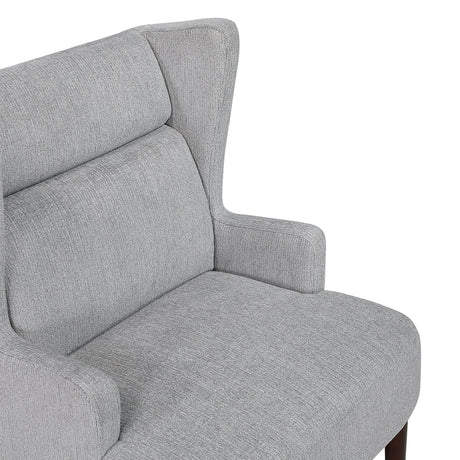Alden Gray Accent Chair by Homelegance at Eve Furniture