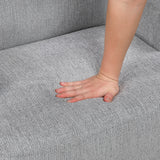 Alden Gray Accent Chair by Homelegance at Eve Furniture