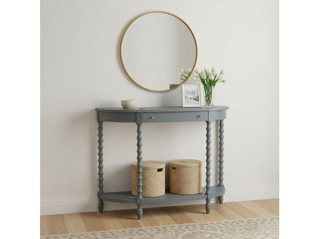 Alden Gray Console Table by Crestview at Eve Furniture