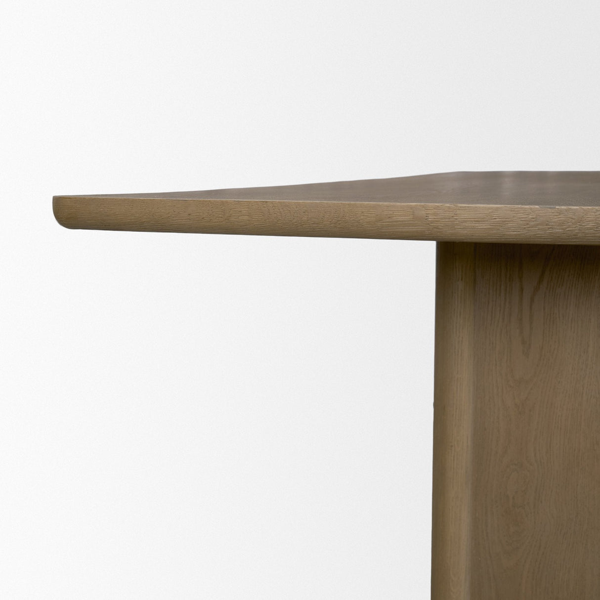 Alden 84" Rectangular Medium Brown Wood Dining Table by Mercana at Eve Furniture