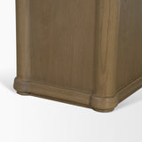 Alden 84" Rectangular Medium Brown Wood Dining Table by Mercana at Eve Furniture