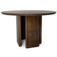 Alden Round Walnut Dining Table by Ashcroft Imports at Eve Furniture