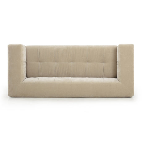 Alder 89" Upcycled Chenille Sofa by TOV Furniture at Eve Furniture