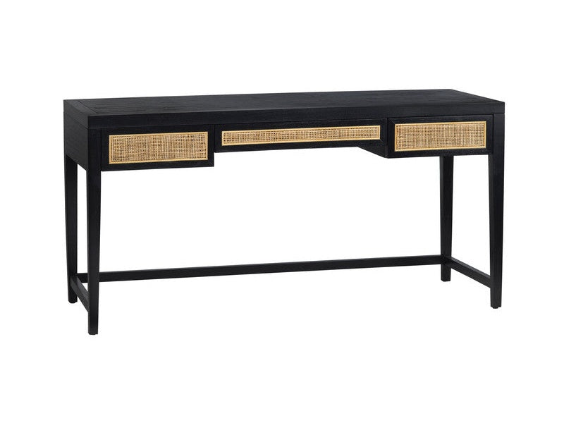 Alder Black Writing Desk by Crestview at Eve Furniture