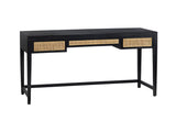 Alder Black Writing Desk by Crestview at Eve Furniture