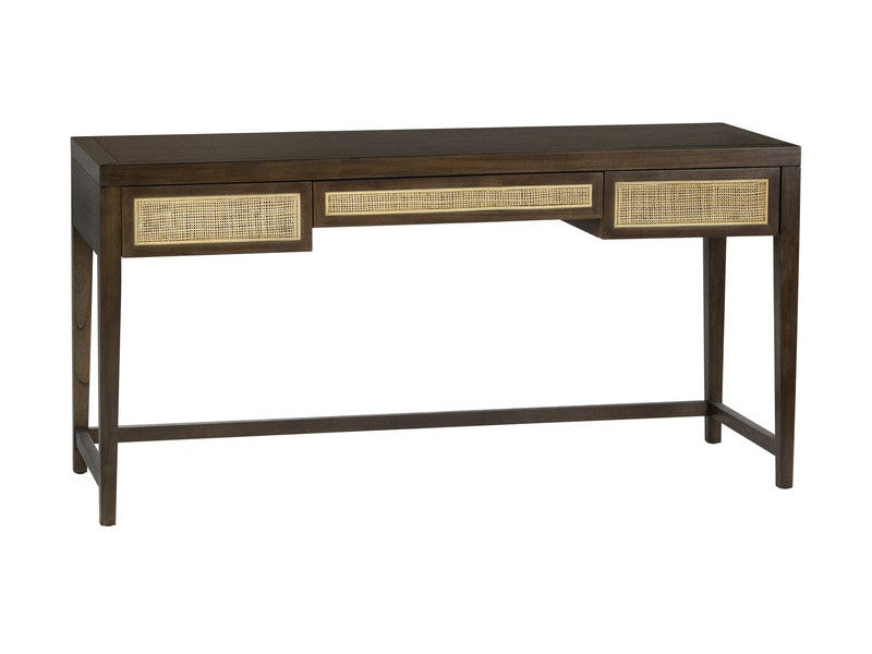 Alder Brown Writing Desk by Crestview at Eve Furniture