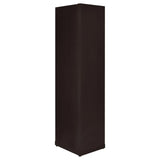 Alder Cappuccino 71-inch 6-shelf Corner Bookcase by Coaster at Eve Furniture