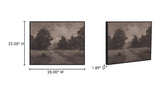 Alder Framed Painting by Moe's Home at Eve Furniture