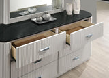 Aldgate Light Gray Dresser by Furniture of America at Eve Furniture