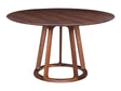 Aldo Brown Round Dining Table