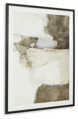 Aldricton Brown/White Wall Art