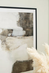 Aldricton Brown/White Wall Art by Ashley at Eve Furniture