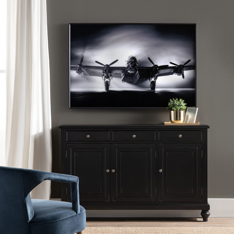 Aldridge Black Sideboard by Crestview at Eve Furniture