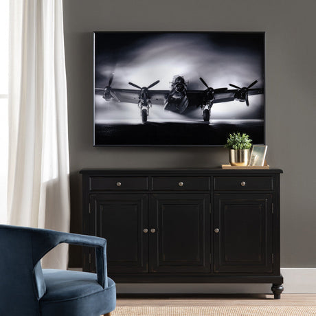 Aldridge Black Sideboard by Crestview at Eve Furniture