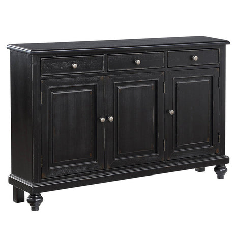 Aldridge Black Sideboard by Crestview at Eve Furniture