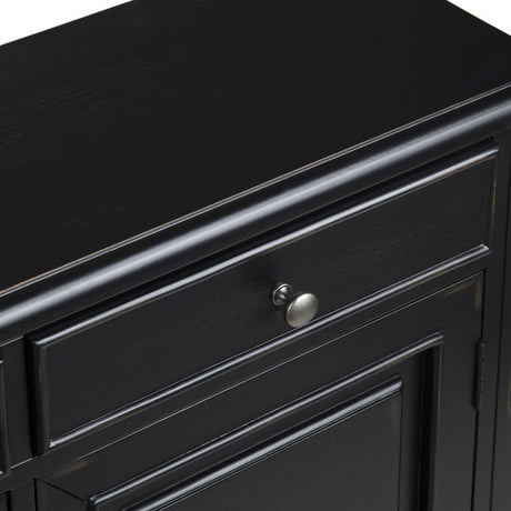 Aldridge Black Sideboard by Crestview at Eve Furniture