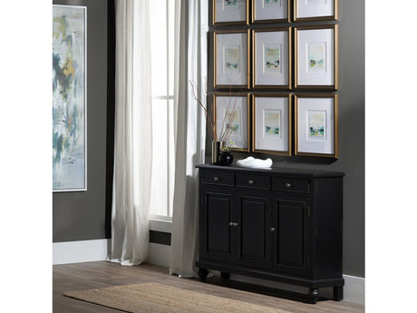 Aldridge Black Sideboard by Crestview at Eve Furniture