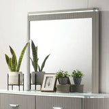 Aldridge Light Gray 5-Piece Queen Bedroom Set by Furniture of America at Eve Furniture
