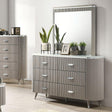 Aldridge Light Gray Dresser by Furniture of America at Eve Furniture