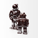 Aldrin Bronze Electroplated Astronaut by Mercana at Eve Furniture