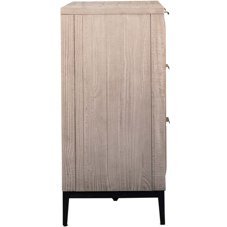 Aldwell Dresser, Light Grey Wash by Dovetail at Eve Furniture