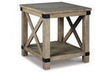 Aldwin Gray Coffee Table and 2 End Tables by Ashley at Eve Furniture