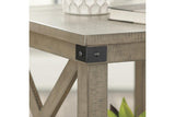 Aldwin Gray End Table by Ashley at Eve Furniture