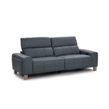 Alea Reclining Sofa - Smoke Blue by Classic Home at Eve Furniture
