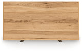 Aleaport Warm Brown Chest of Drawers by Ashley at Eve Furniture