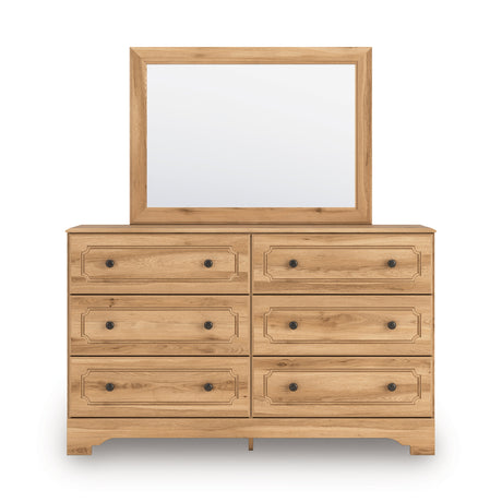 Aleaport Warm Brown Dresser and Mirror by Ashley at Eve Furniture
