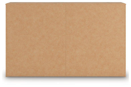 Aleaport Warm Brown Dresser by Ashley at Eve Furniture