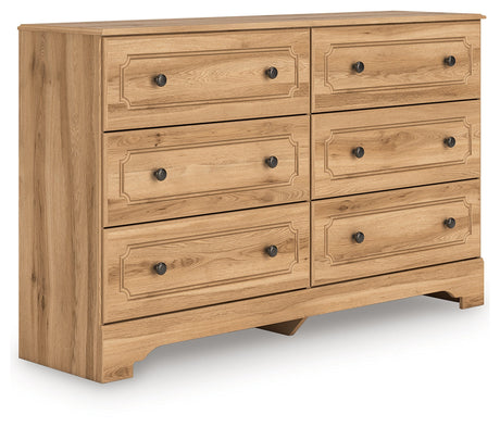 Aleaport Warm Brown Dresser by Ashley at Eve Furniture