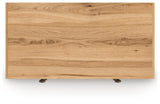 Aleaport Warm Brown Five Drawer Chest by Ashley at Eve Furniture