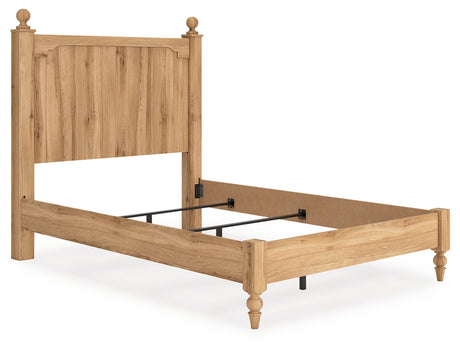 Aleaport Warm Brown Full Panel Bed by Ashley at Eve Furniture